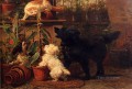 In The Greenhouse chat animal Henriette Ronner Knip